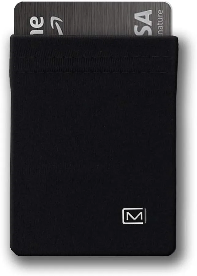 Elastic Minimal Card Holder, Ultra Thin Minimalist Wallet for Men & Women, Credit Card & Business Card Holder, Slim Credit Card Wallet
