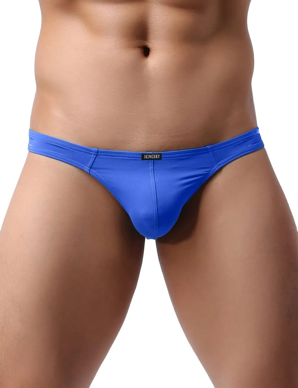 IKINGSKY Men's Thong Underwear Sexy Low Rise T-Back Under Panties