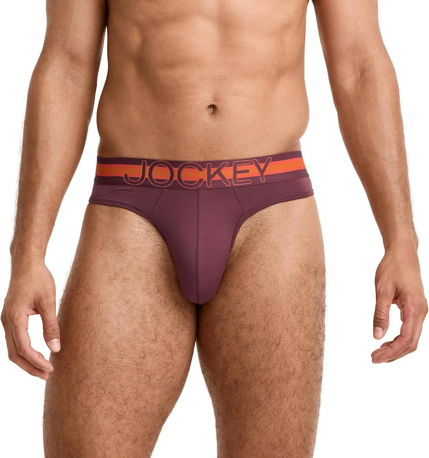 Jockey Sport Men's Underwear Stability Pouch Microfiber Thong