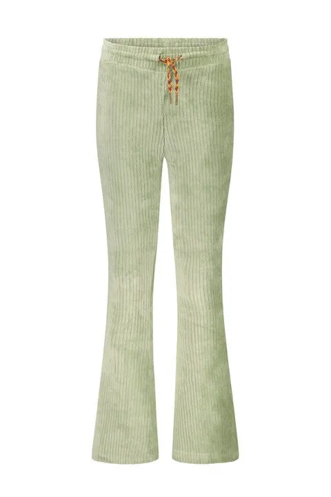 Like Flo Rib Velours Flared Pants