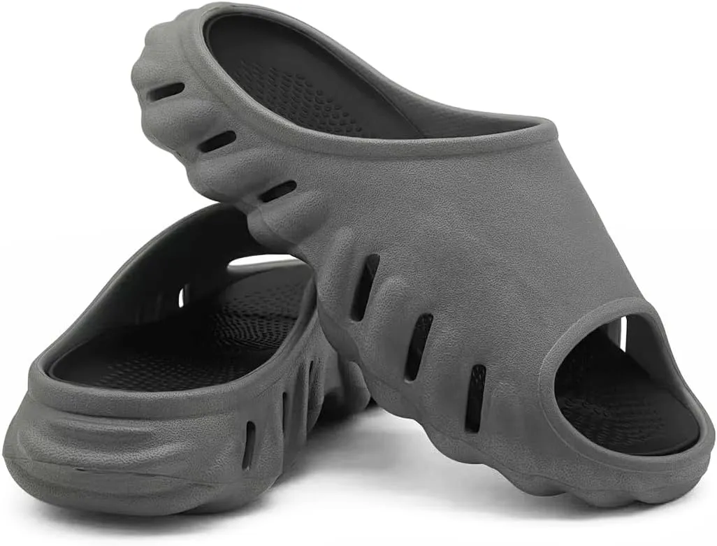 Men's and Women's Slippers, Clouds Sliding Soft Double Layer Thick Bottom, Non-slip Bathroom Pillow Outdoor Fashion Sports Sandals