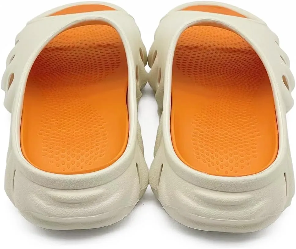 Men's and Women's Slippers, Clouds Sliding Soft Double Layer Thick Bottom, Non-slip Bathroom Pillow Outdoor Fashion Sports Sandals