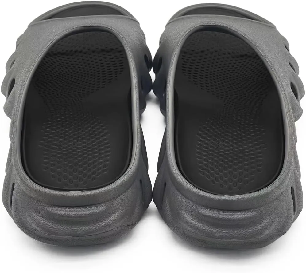 Men's and Women's Slippers, Clouds Sliding Soft Double Layer Thick Bottom, Non-slip Bathroom Pillow Outdoor Fashion Sports Sandals