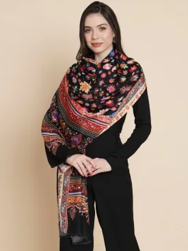 Pashtush Womens Womens, Extra Soft Bamboo, Floral Paisley  Printed, Multicolour